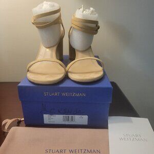 Stuart Weitzman Merinda Block heel sandal - Adobe - Size 11.5